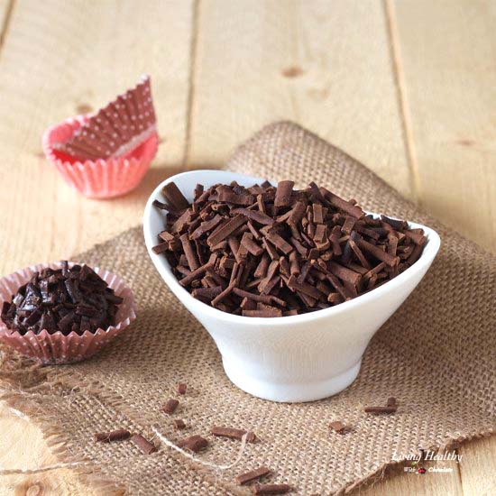 Homemade Chocolate Sprinkles - Recipe photo by Living Healthy With Chocolate