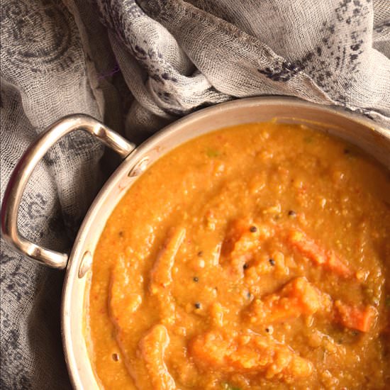 Spicy Lentil and Coconut Curry - Recipe photo by cookingwithpree