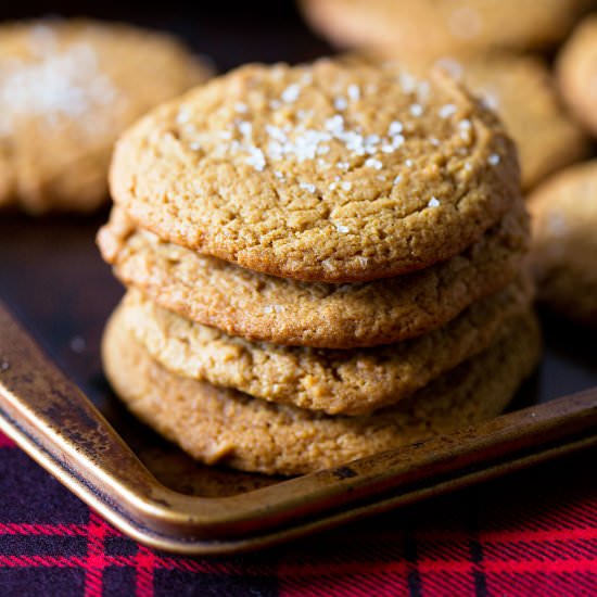 Salted Ginger Cookies - Recipe photo by the sweetest occasion