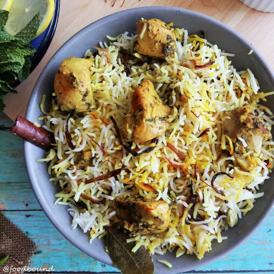 Hyderabadi Chicken Biryani - Recipe photo by Foodbound