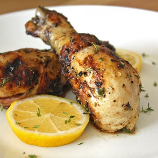 Tuscan-Style Chicken Drumsticks - Recipe photo by ditchtherecipe