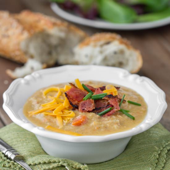 Smokey Cauliflower Chowder - Recipe photo by ImBoredLetsGo