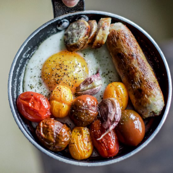 Breakfast for one - Recipe photo by olliebo
