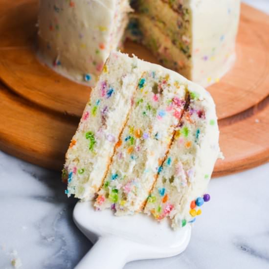 Funfetti Birthday Cake - Recipe photo by warmvanillasugar