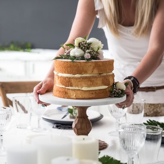 citrus chiffon layer cake - Recipe photo by simmerandboyle