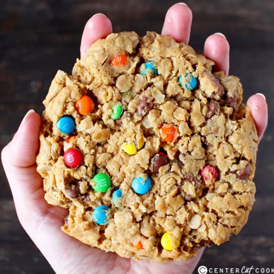 Jumbo Monster Cookies - Recipe photo by realfoodwithjessica