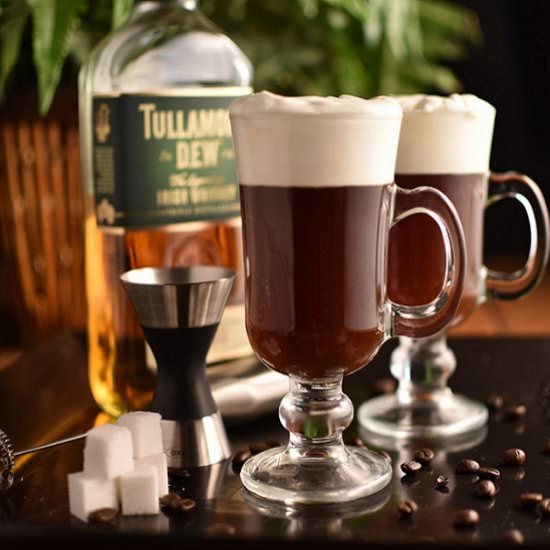 Authentic Irish Coffee - Recipe photo by The Spicy Apron