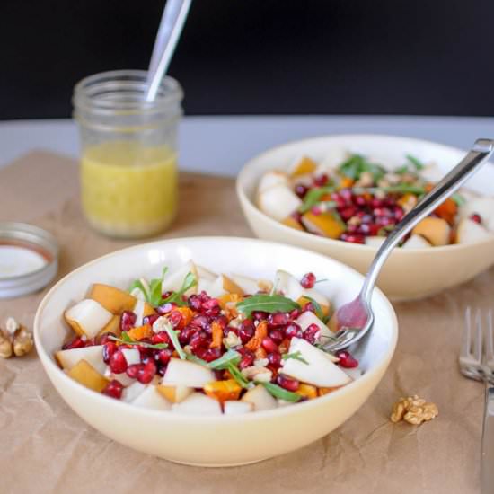 Pear, Squash & Quinoa Salad - Recipe photo by teaspoonliving