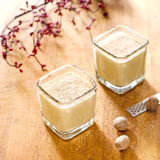 Eggnog Smoothie - Recipe photo by Cook Eat Well