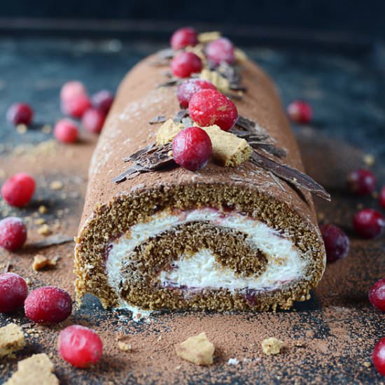 Gingerbread Roll Cake - Recipe photo by CandyCompany