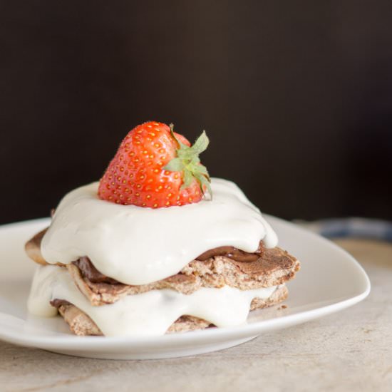 Slutty Protein Cheesecake Bar - Recipe photo by freudandfries