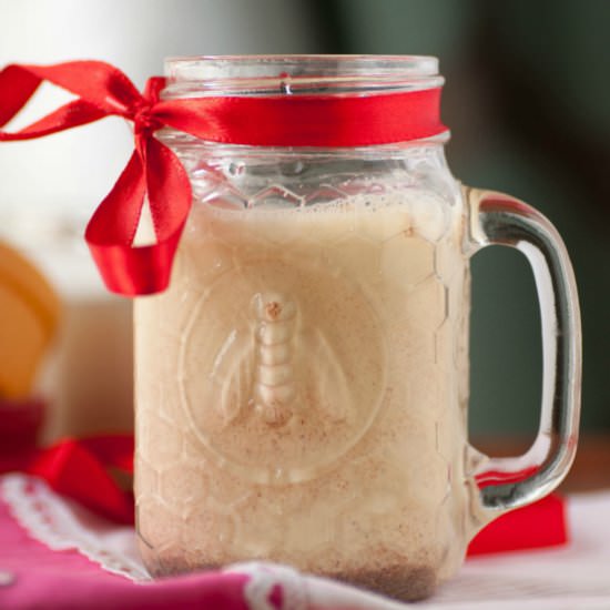 Homemade Old-Fashioned Eggnog - Recipe photo by Andcakestoo