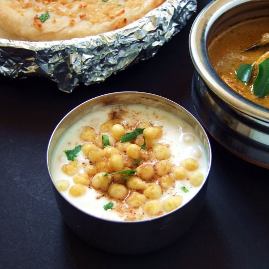 Boondi Raita (Chick Pea Crisp) - Recipe photo by Spicehunt