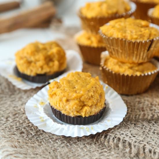 Pumpkin Pie Chocolate Fat Bombs - Recipe photo by KetoDietApp