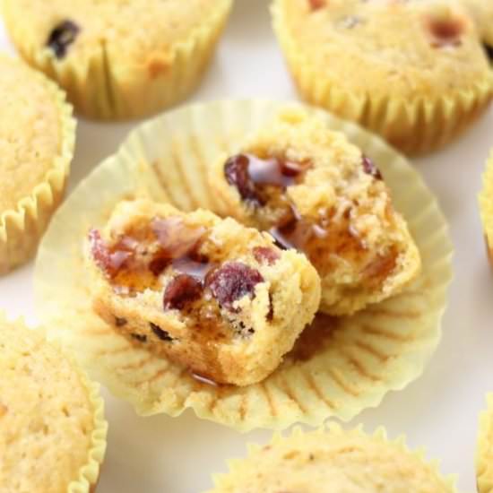 Maple Bacon Cranberry Cornbread - Recipe photo by thegoldlininggirl