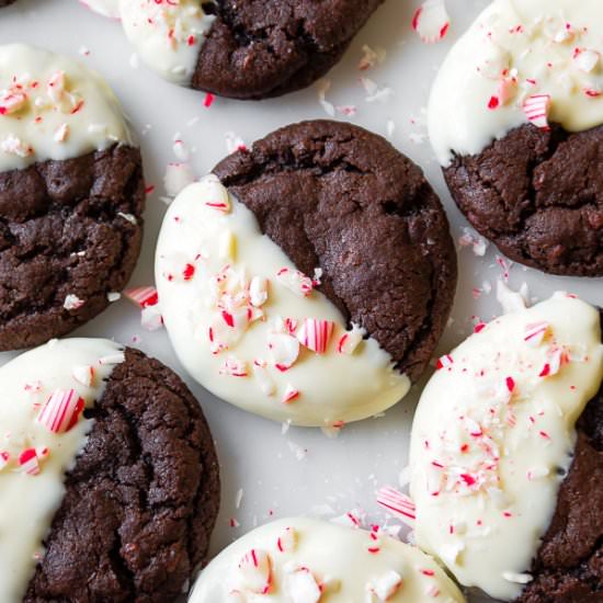 Peppermint Mocha Cookies - Recipe photo by sallysbakingaddiction