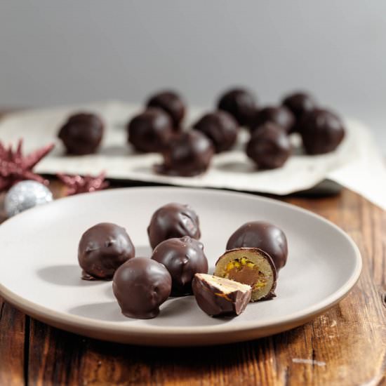 Homemade Mozart Balls -Mozartkugler - Recipe photo by SweetSourSavory