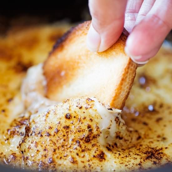 Caramelized Onion Dip (Slow Cooker) - Recipe photo by littlespicejar