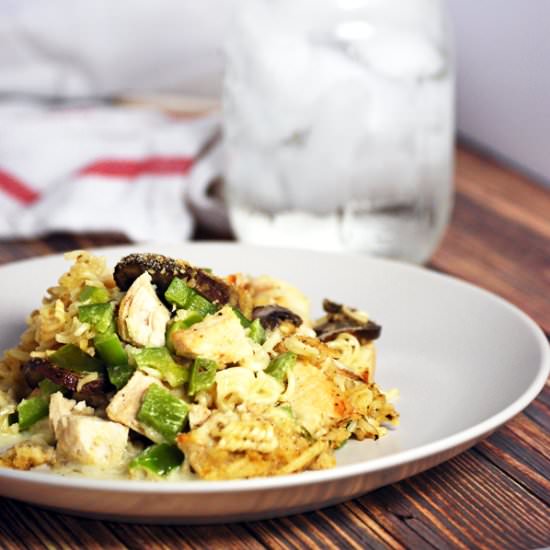 Creamy Chicken Ramen Casserole - Recipe photo by thecharmingdetroiter
