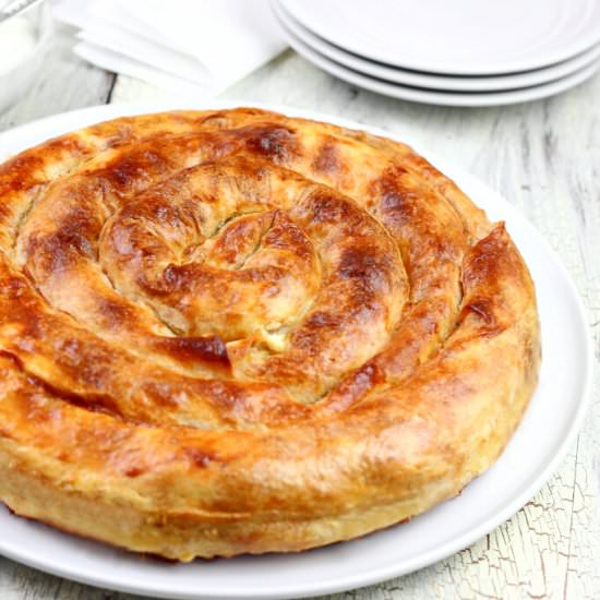 Banitsa with Olive Oil - Recipe photo by Eva Toneva
