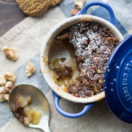 Warm Apple and Pear Crumble - Recipe photo by superman cooks