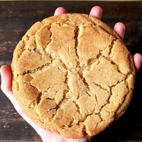 Jumbo Snickerdoodle Cookies - Recipe photo by realfoodwithjessica