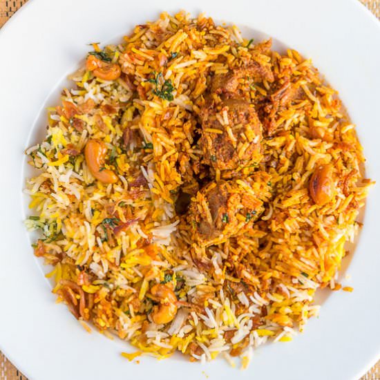 Baroda Mutton Pulao - Recipe photo by KaliMirchbysmita