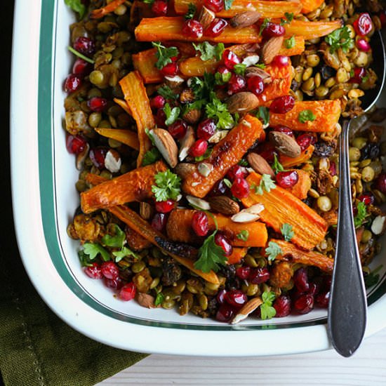 Baharat Lentils with Carrots - Recipe photo by Maikki @ Maikin mokomin