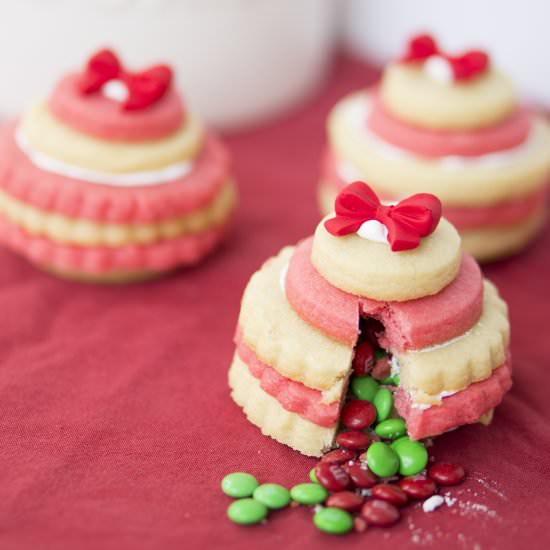 3D Hidden Surprise Ornament Cookies - Recipe photo by jamonkey