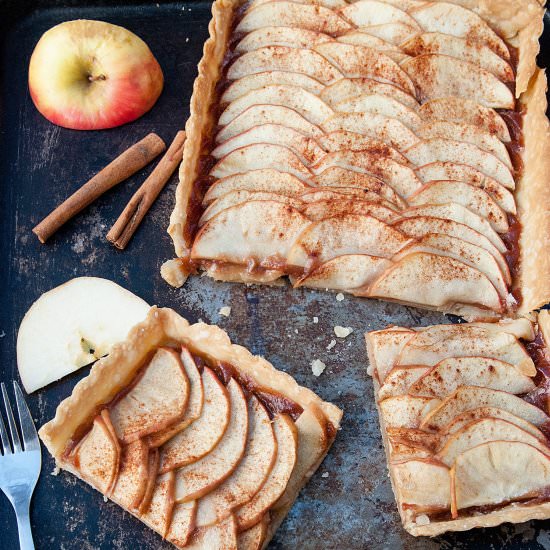 Apple Butter Tart Recipe - Recipe photo by jamonkey