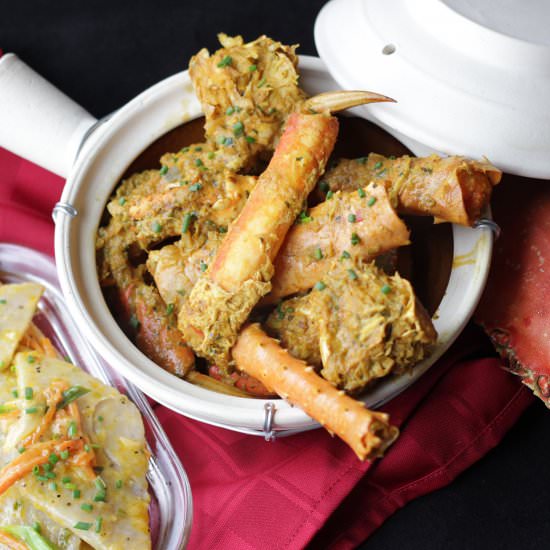 Coconut Curry Crab - Recipe photo by tastesspicy