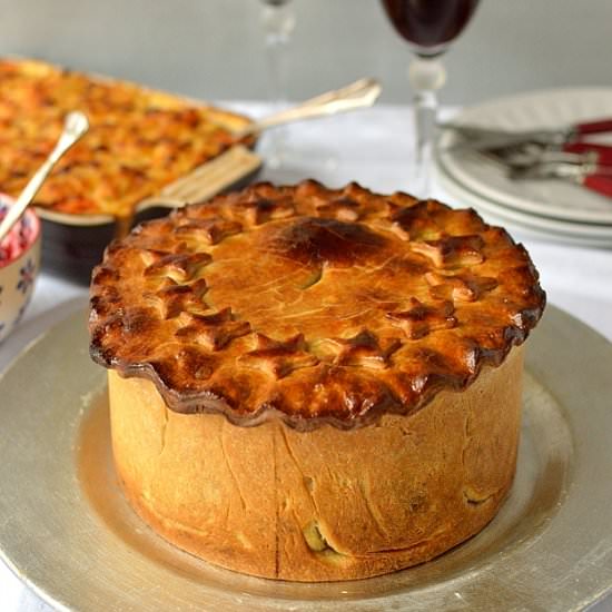 Nut Roast Pie - Recipe photo by Domestic Gothess