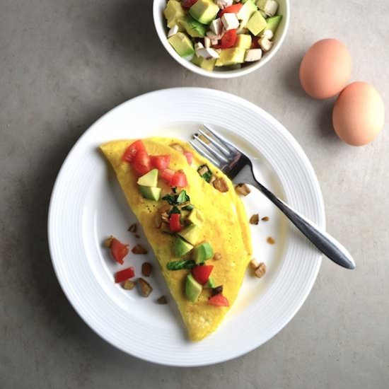 Veggie Omelet - Recipe photo by twothirdscup