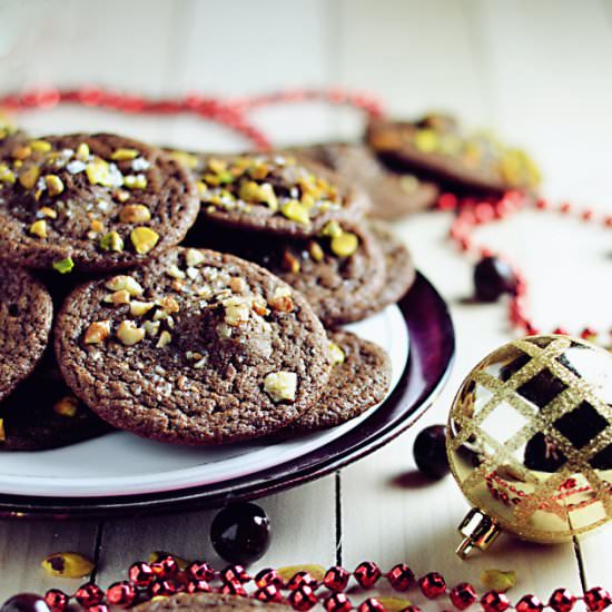 Caramel-Stuffed Cocoa Cookies - Recipe photo by lexibites