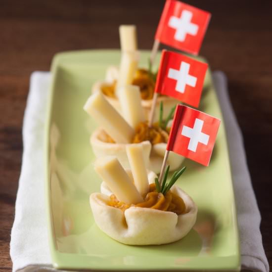 mini quiche with pumpkin and cheese - Recipe photo by streghetta in cucina