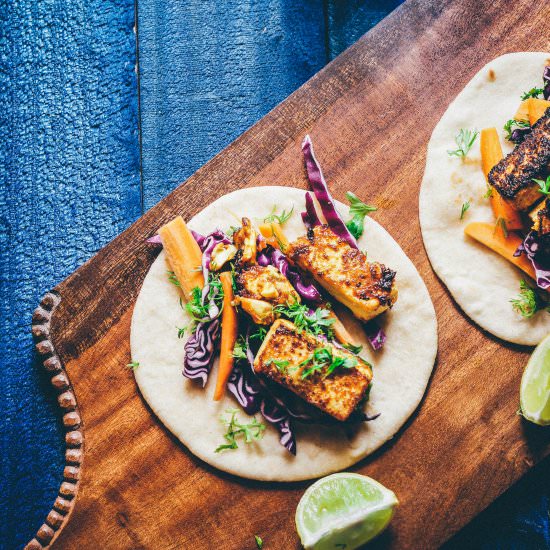 Tofu Tikka Tacos - Recipe photo by acupcakeforlove
