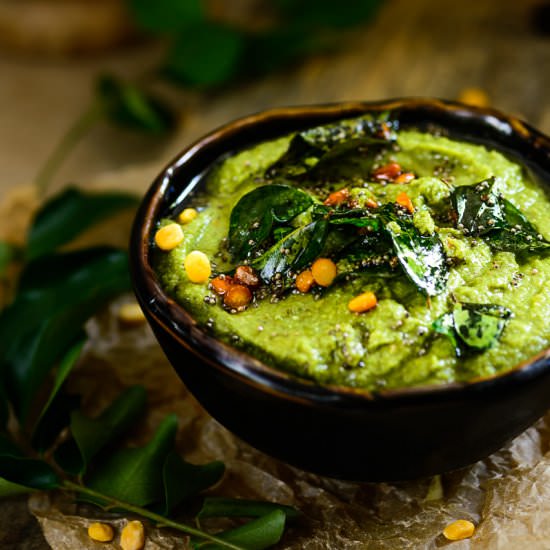 Ridge Gourd peel Chutney - Recipe photo by Whiskaffair