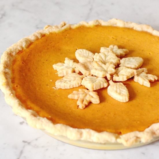 Pumpkin Buttermilk Pie - Recipe photo by kandradventures