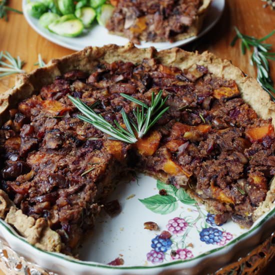 Vegan Christmas Pie - Recipe photo by euphoricvegan