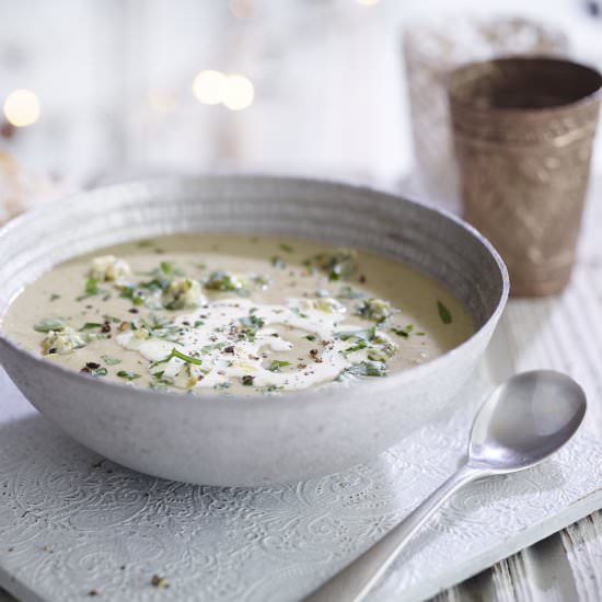 Mushroom, Leek and Stilton Soup - Recipe photo by Recipes from a normal Mum