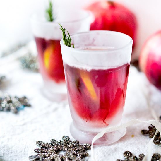 Pomegranate Drop - Recipe photo by Feasting at Home