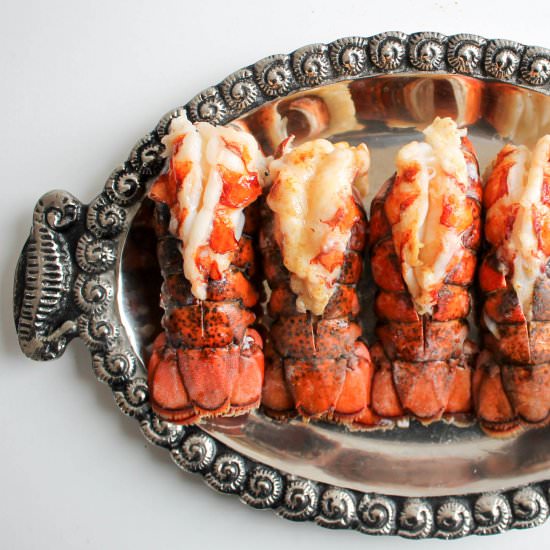 Baked Lobster Tails - Recipe photo by Diverse Dinners