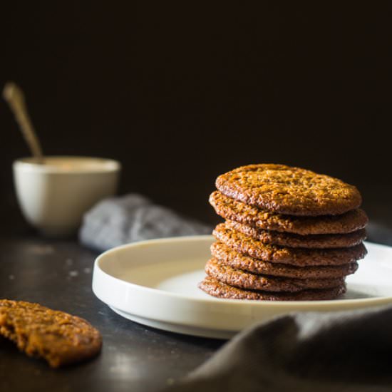 Vegan & Paleo Almond Spice Cookies - Recipe photo by foodfaithfitness