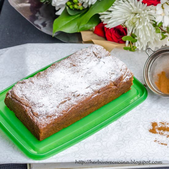 Spiced Persimmon Cake - Recipe photo by Herbivore Cucina