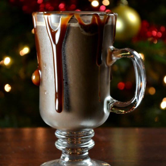 Vegan Frozen Hot Chocolate - Recipe photo by buildyourbite