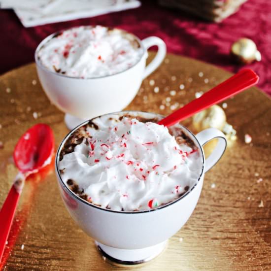 Crock Pot Peppermint Mochas - Recipe photo by The Best of this Life