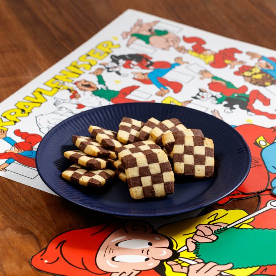 Checkerboard Cookies - Recipe photo by SweetSourSavory