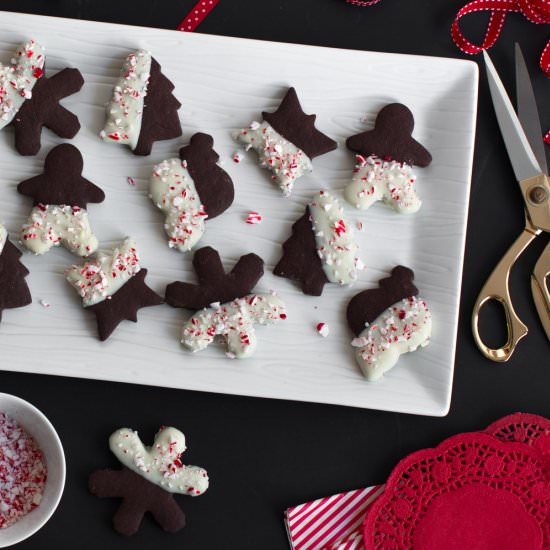 Peppermint Mocha Cookies - Recipe photo by beckysuebakes