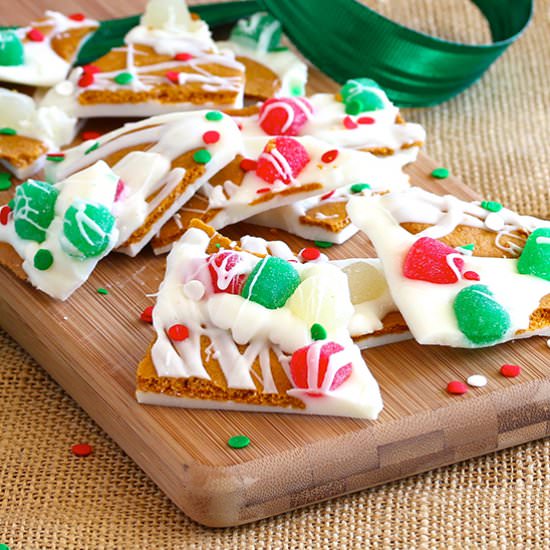 Gingerbread Bark - Recipe photo by jaslusser