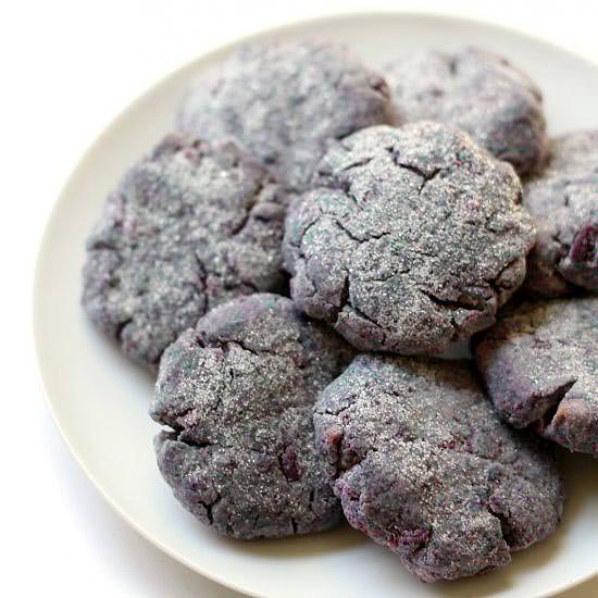 Purple Sweet Potato Sugar Cookies - Recipe photo by strengthandsunshine
